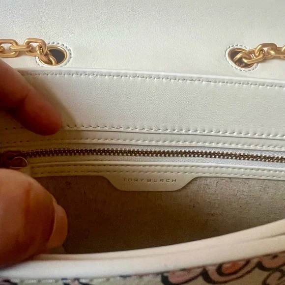 Limited edition tory burch box type floral bag.